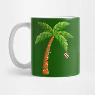 A Christmas Palm Tree Mug